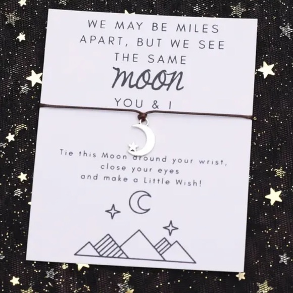 Jewelry - $2 MAKE A WISH JEWELRY CARD. NEW. $2 WITH ANY $10 ORDER OR MORE